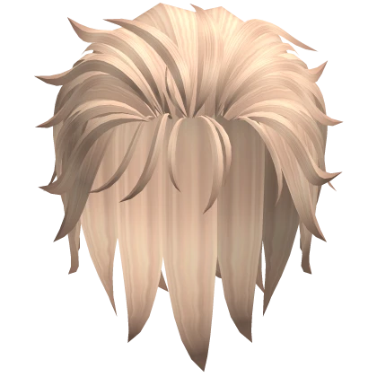 Slicked Back Anime Boy Hair (Blonde)