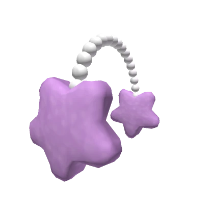 Star Pearl Earmuffs Purple