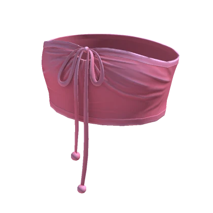 Cute Tied Tub Top - Baby Pink