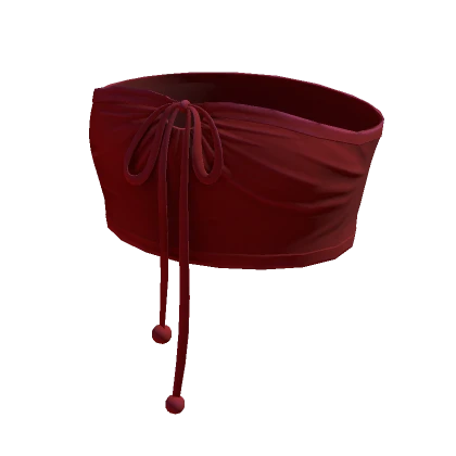 Cute Tied Tub Top - Red