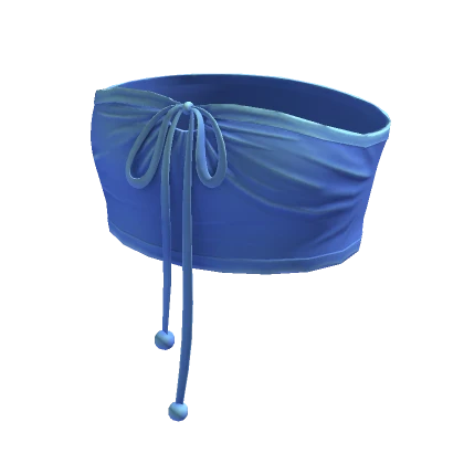 Cute Tied Tub Top - Blue