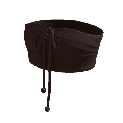 Cute Tied Tub Top - Brown