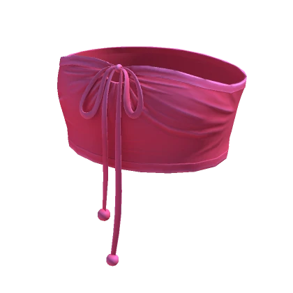 Cute Tied Tub Top - Hot Pink