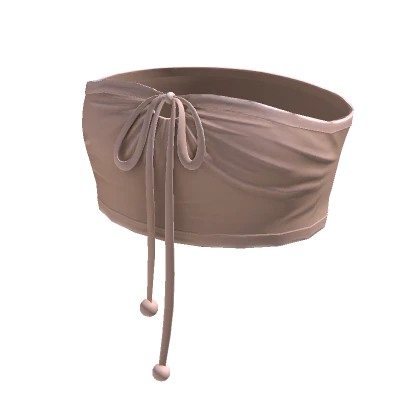 Cute Tied Tub Top - Cream