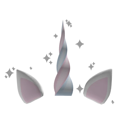 ♡ Cutesy Pink And Blue Magical Unicorn Horn ♡