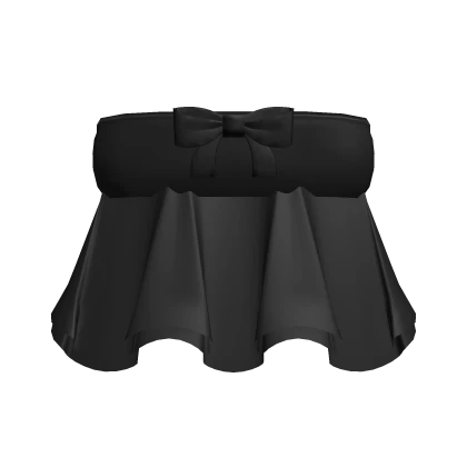 ♡ black cute kawaii flowy doll dress