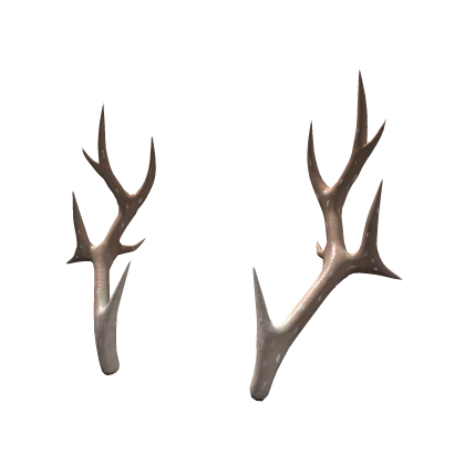 [ pbr ] Fawn Cream Antlers [ v2 ]