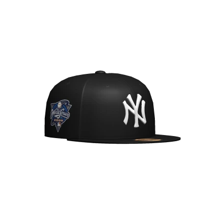 Black NYC Fitted Cap Serie 2000