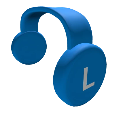 Blue Clockwork Headphones