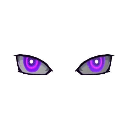 Glowing Purple Eyes