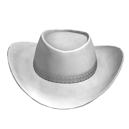 ✅ White Cowboy Hat