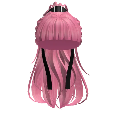 ❤️ Baddie Pony Emo Hair (Pink)