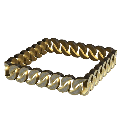 Gold Cuban Link Bracelet 1.0