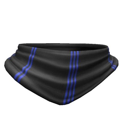 Black/Blue Modern Scarf [1.0]