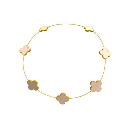 White Clover Necklace