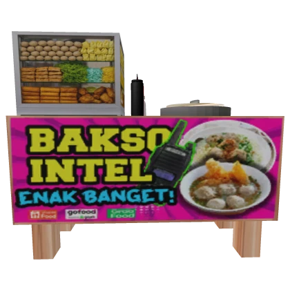 Stand Gerobak Bakso