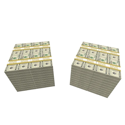 Giant Stacks of Money