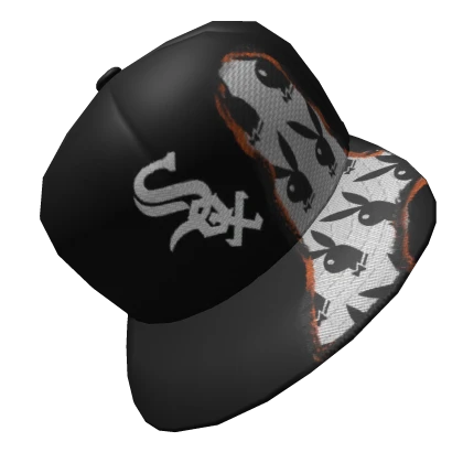  Sox x PB Black Burning Fitted Cap | Sideways