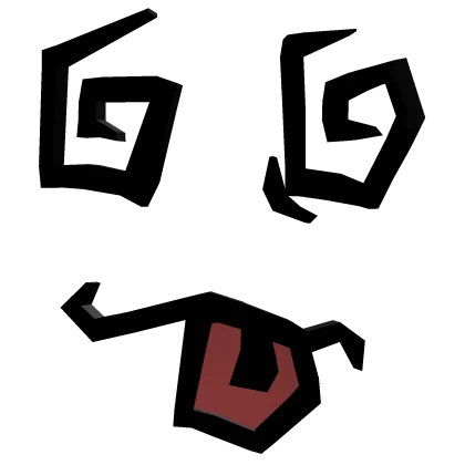 [ 3D ] Confused Dizzy Face