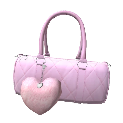 Kawaii Purse w/ Fluffy Heart (Left)