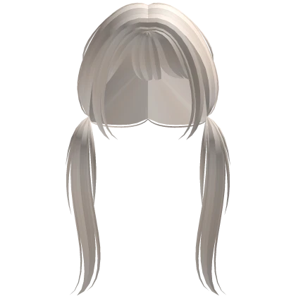 ꒰♡꒱ cutecore blonde anime low pigtails 