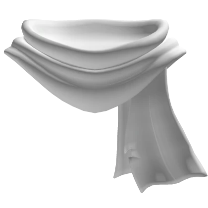 Ryuma White Neck Scarf
