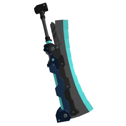 Blue Cyber Greatsword (Right)