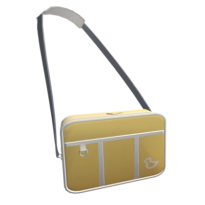 Yellow Crossbody School Bag