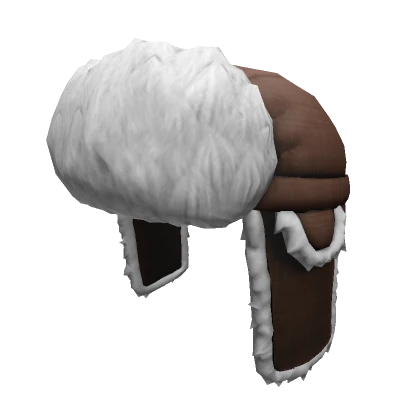 Fluffy Bright Brown Ushanka