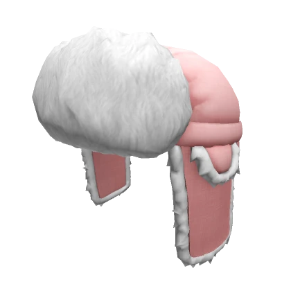 Fluffy Pink Ushanka