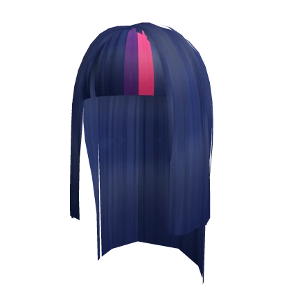 Cute Twilight Blue Straight Hair