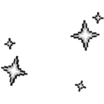 Pixel Bling Face Stars