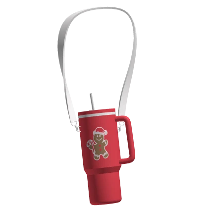 Preppy Christmas Water Bottle Carrier 3.0