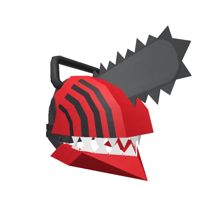 Red Chainsaw Head