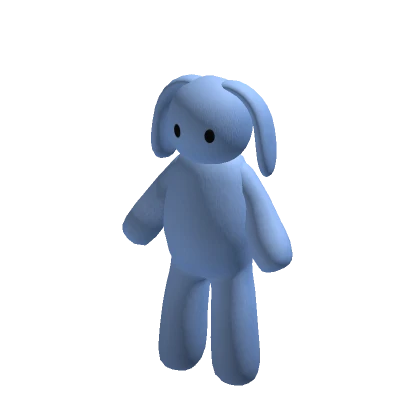 Cute Blue Bunny Plushie Suit Rabbit Costume