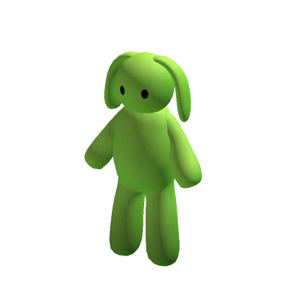 Cute Green Bunny Plushie Suit Rabbit Costume