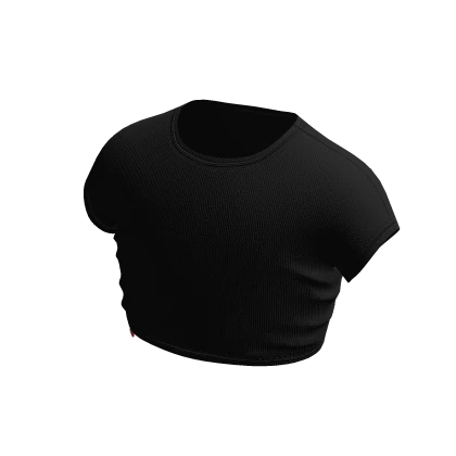Black Crop Top
