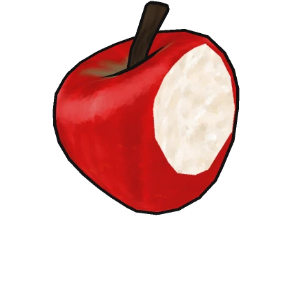 Red anime apple