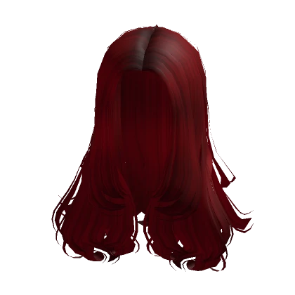 Venice Girl Layered Hair in Red