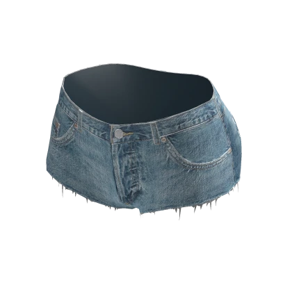 Light Vintage Denim Shorts