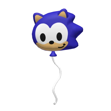 Sonic Head Balloon