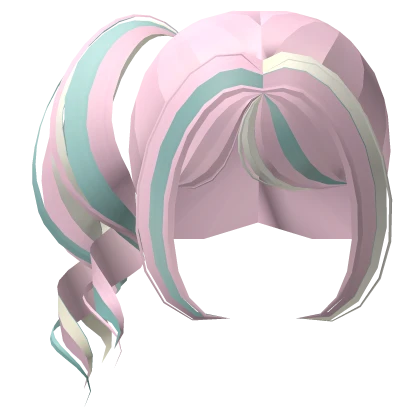 ꒰ ♡ ꒱ [FREE] Fluttershy Cutie Curly Side Ponytail