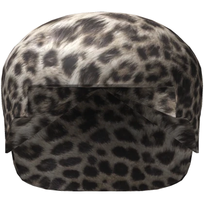 🕸️White Cheetah Print Dyed Buzz Cut🕸️