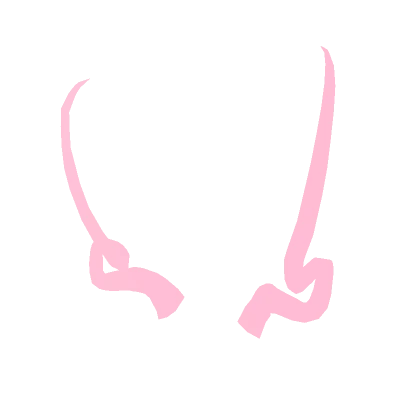 Glowing Horns - Sakura Pink Cute Neon