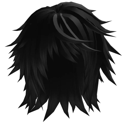 Black Wild Near Emo Hair