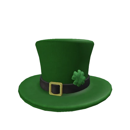 Lucky Green Top Hat