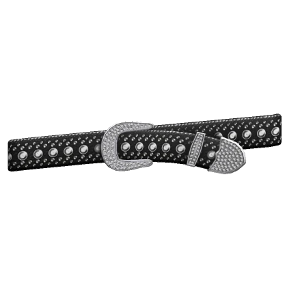 Slanted Rhinestone Belt 1.0