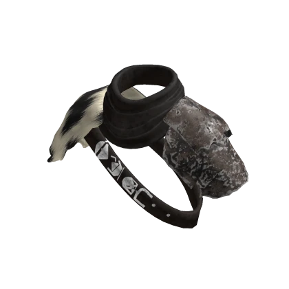 Post Apocalyptic Fur Armour Scarf 