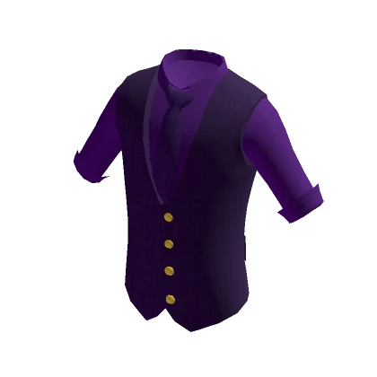 Purple Shirt & Formal Purple Vest