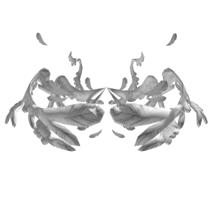 White Angelic Guardian Angel Lower Wings